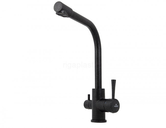 Смеситель для кухни Merkur Black Marble с подачей фильтрованной воды KAISER 26044-2