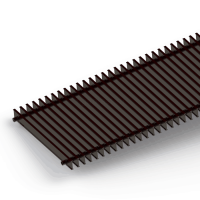 Решетка рулонная SGA-20-800/Black Itermic
