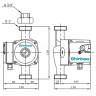 Насос циркуляционный Shinhoo Basic 15-6S 130 с гайками