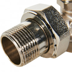 Клапан запорно-балансировочный угловой 3/4" ROMMER