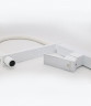 Смеситель для кухни GANZER GZ16037-F, с гибким изливом, белый