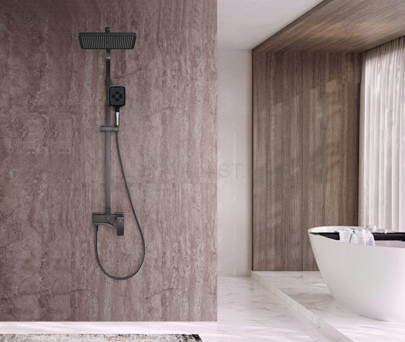 Душевая система Ganzer GZ44161-Q графит