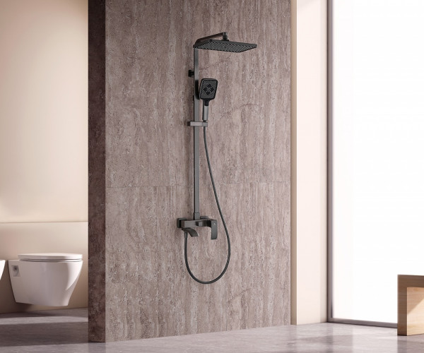 Душевая система Ganzer GZ44161-Q графит