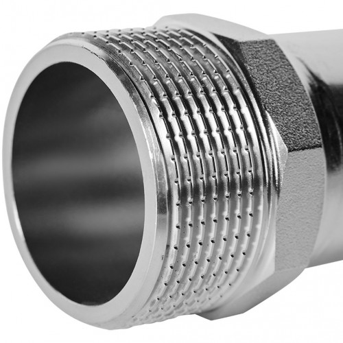 Вставка переходная ROMMER НПр-НР 42 мм x 1 1/2" из нержавеющей стали, RSS-1024-042112