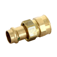 Муфта пресс-В 18х3/4" с разъемным соединением Sanpress SC-Contur Viega 314910