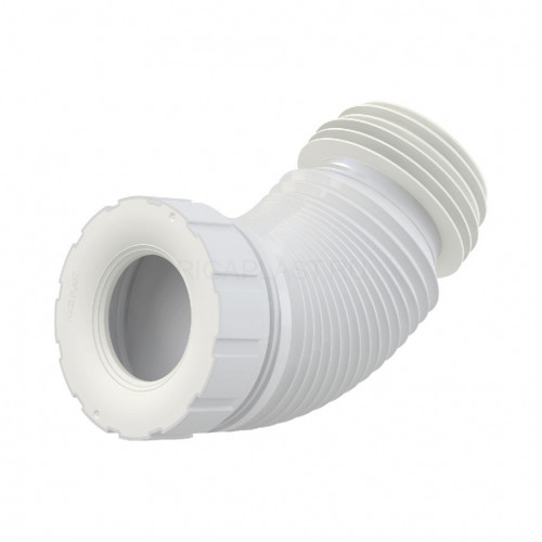 Труба фановая L230-530 мм DN70/110 x 102/122 мм для выпуска унитаза Alcaplast
