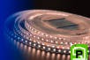 Лента светодиодная LUX, 3528, 120 LED/м, 9,6 Вт/м, 12В, IP33, Теплый белый (2700K)