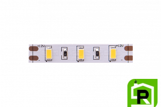 Лента светодиодная стандарт 5630, 60 LED/м, 12 Вт/м, 12В , IP20, Цвет: Теплый белый