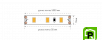 Лента светодиодная стандарт 5630, 60 LED/м, 12 Вт/м, 12В , IP20, Цвет: Теплый белый