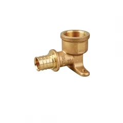 Уголок аксиальный с креплением 25×3/4″F латунный Ver-pro VRP254ZLF