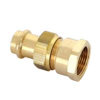 Муфта пресс-В 22х1" с разъемным соединением Sanpress SC-Contur Viega 133900