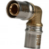 Угольник 90° 20х20 для металлопластиковых труб, прессовой STOUT SFP-0009-002020