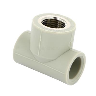 Тройник с внутренней резьбой PP-R 20х1/2" FV-Plast AA222020012