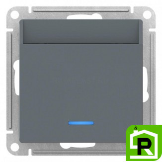 Выключатель карточный для гостиниц, Грифель, серия Atlas Design, Schneider Electric