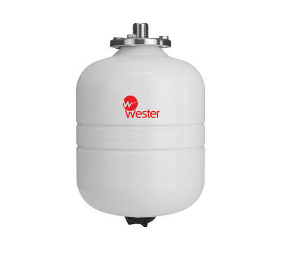 Бак мембранный для ГВС и гелиосистем Wester Premium WDV 8 л, контрфланец из нержавеющей стали