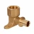 Угольник прямой переходной настенный 16 x 2,2 - G 1/2" ВР Hoobs