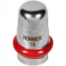Заглушка ROMMER ВПр 15 мм из нержавеющей стали, RSS-1025-000015