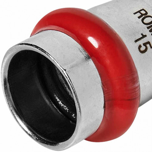 Заглушка ROMMER ВПр 15 мм из нержавеющей стали, RSS-1025-000015