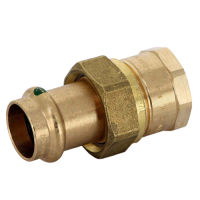 Муфта пресс-В 22х3/4" с разъемным соединением Sanpress SC-Contur Viega 125318