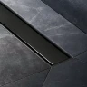 Душевой лоток Compact Line Matte Black 850 черный матовый под плитку BETTOSERB