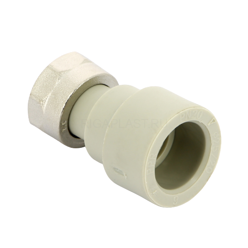 Дублирующий Переходник с накидной гайкой PPR 25х3/4" FV-Plast