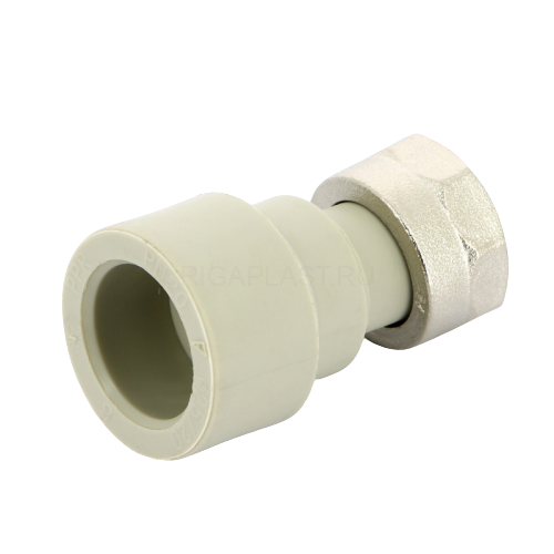 Дублирующий Переходник с накидной гайкой PPR 25х3/4" FV-Plast