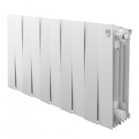 Радиатор биметаллический Royal Thermo PianoForte 300 Bianco Traffico 10 секций, боковое подключение