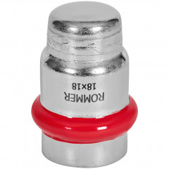 Заглушка ROMMER ВПр 18 мм из нержавеющей стали, RSS-1025-000018