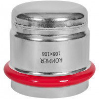 Заглушка ВПр 108 из стали нержавеющей, прессовой ROMMER RSS-1025-000108