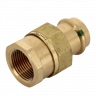 Муфта пресс-В 28х1" с разъемным соединением Sanpress SC-Contur Viega 128975
