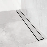 Душевой лоток Frameless Matte White 550 белый матовый под плитку, без рамки BETTOSERB