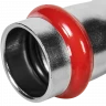 Муфта переходная ROMMER 22 x 18 мм из нержавеющей стали, RSS-0018-002218