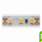 Лента светодиодная LUX, 3528, 120 LED/м, 9,6 Вт/м, 12В, IP65, Теплый белый (2700K)