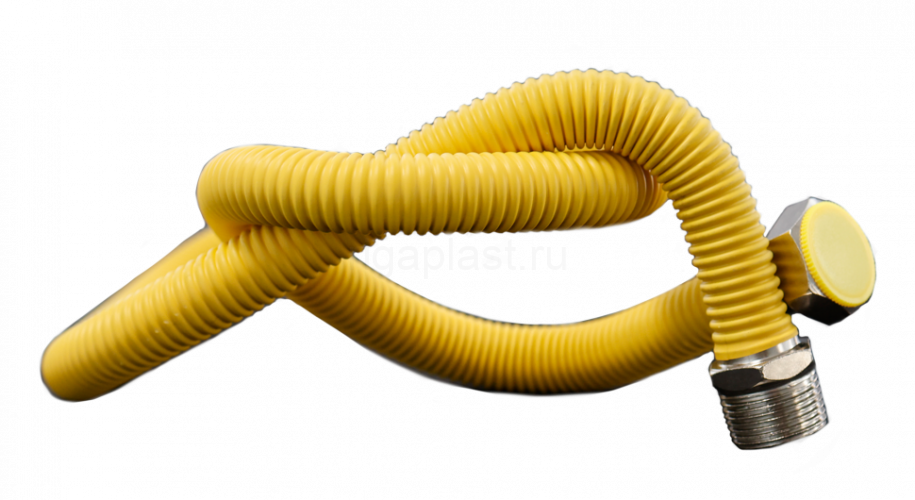 Подводка для газа металлическая в оплётке 3/4" г/ш, 1 м Millennium