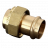 Муфта пресс-В 28х3/4" с разъемным соединением Sanpress SC-Contur Viega 365103