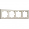 Рамка на 4 поста Werkel Stark (слоновая кость) W0041803