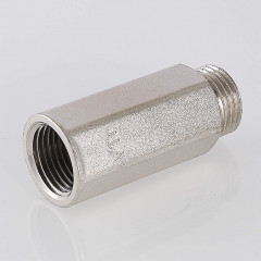 Удлинитель резьбовой VALTEC 1/2" x 50 мм, VTr.197.N.0450