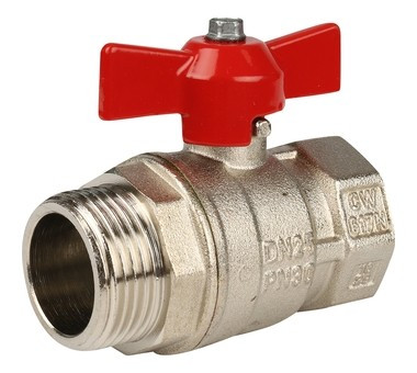 Кран шаровой ВН 1", бабочка IDEAL Itap
