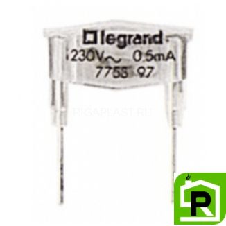 Лампа подсветки зеленая Legrand Galea Life