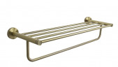 Полка для полотенец с держателем KAISER Bronze, бронза, KH-4109