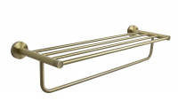 Полка для полотенец с держателем KAISER Bronze, бронза, KH-4109
