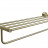 Полка для полотенец с держателем KAISER Bronze, бронза, KH-4109