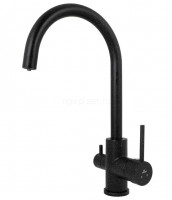 Смеситель для кухни Merkur Black Marble с подачей фильтрованной воды KAISER 26744-12