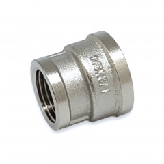 Муфта переходная никелированная 3/4 * 1/2 ВР-ВР ZEISSLER, ZSr.161.040504