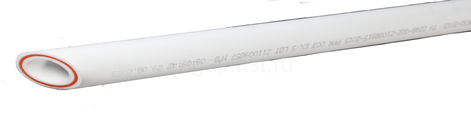 Труба полипропиленовая армированная стекловолокном PN20 110х15,1, штанга 4 м Millennium