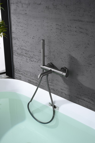 Смеситель для ванны GANZER GZ03131-Q, графит