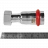 Переходник с накидной гайкой ROMMER ВР 22 мм x 1/2" из нержавеющей стали, RSS-0026-002212