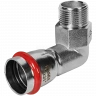Угольник-переходник ROMMER НР 28 мм x 3/4" из нержавеющей стали, RSS-0010-002834