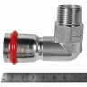 Угольник-переходник ROMMER НР 28 мм x 3/4" из нержавеющей стали, RSS-0010-002834