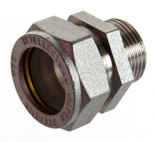 Муфта (M) 15х1/2 EF с никелевым покрытием Stahlmann SSML1501/2NEF